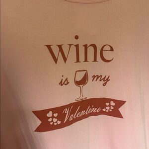NWT Wine Graphic Tee